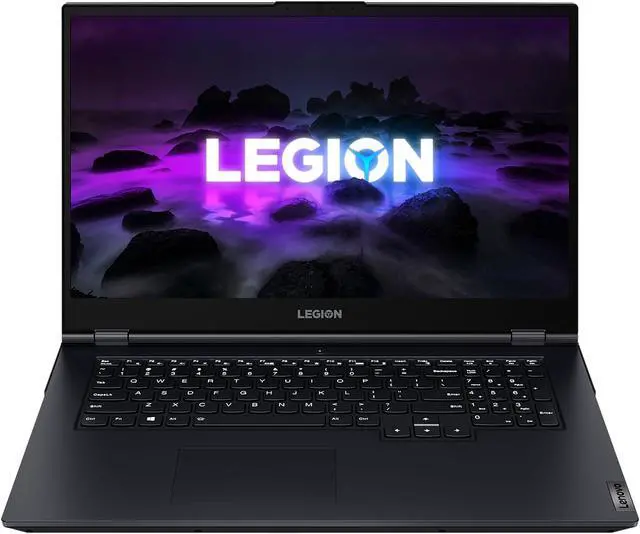 Main image of Lenovo Legion 5 17ITH6H - 17.3" GeForce RTX 3060 Laptop GPU - Intel Core i7-11800H  - 16GB Memory - 512 GB PCIe SSD - Windows 11 Home - Gaming Laptop - 144 Hz IPS (82JM0024US )