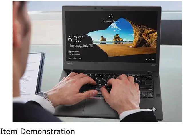 Alt view image 10 of 11 - Lenovo Grade A Laptop ThinkPad Intel Core i5-6300U 8GB Memory 256 GB SSD Intel HD Graphics 520 14.0" Non-Touch Screen Windows 10 Pro 64-bit T470