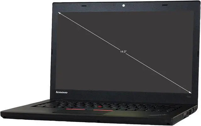 Alt view image 2 of 5 - Lenovo Laptop ThinkPad Intel Core i5-5300U 8GB Memory 256 GB SSD Intel HD Graphics 5500 14.0" Non-Touch Screen Windows 10 Pro 64-bit T450