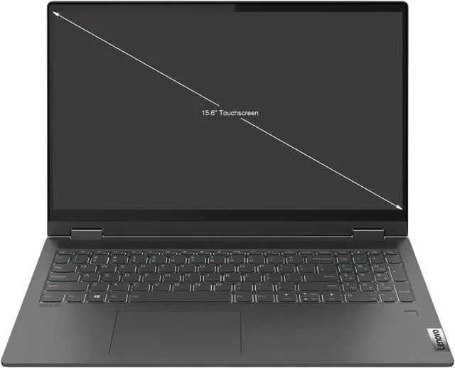 Alt view image 2 of 20 - Lenovo IdeaPad Flex 5 15ALC05 AMD Ryzen 7 5700U 16GB Memory 512 GB PCIe SSD AMD Radeon Graphics 15.6" 10-point Multi-touch 1920 x 1080 Convertible 2-in-1 Laptop Windows 11 Home 64-bit 82HV003WUS