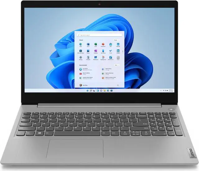 Alt view image 2 of 15 - Lenovo Laptop IdeaPad 3 15ITL05 Intel Core i3-1115G4 8GB Memory 256 GB PCIe SSD Intel UHD Graphics 15.6" Touch Screen Windows 11 in S mode 81X800ENUS