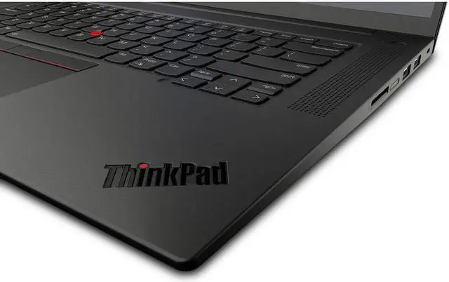 Alt view image 7 of 8 - Lenovo ThinkPad P1 Gen 4 Mobile Workstation Intel Core i7 11th Gen 11850H (2.50 GHz) 32 GB Memory 1 TB PCIe SSD NVIDIA GeForce RTX 3070 Laptop GPU 16.0" Windows 10 Pro 64-bit 20Y30032AU