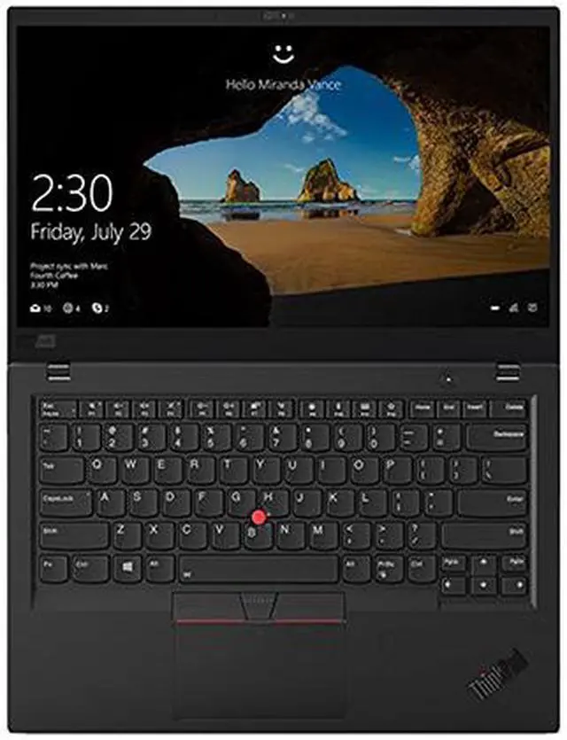 Alt view image 6 of 17 - Lenovo Grade A Laptop ThinkPad Intel Core i7-8650U 16GB Memory 500 GB PCIe SSD Intel UHD Graphics 620 14.0" Non-Touch Screen Windows 11 Pro 64-bit X1 Carbon