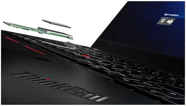Alt view image 16 of 17 - Lenovo Grade A Laptop ThinkPad Intel Core i7-8650U 16GB Memory 500 GB PCIe SSD Intel UHD Graphics 620 14.0" Non-Touch Screen Windows 11 Pro 64-bit X1 Carbon