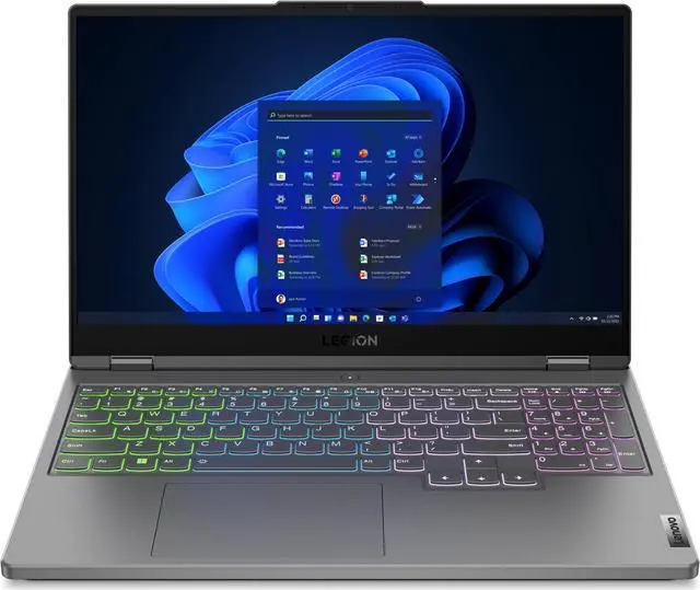 Alt view image 4 of 18 - Lenovo Legion 5 15ARH7H - 15.6'' GeForce RTX 3060 Laptop GPU - AMD Ryzen 7 6800H  - 16GB Memory - 512 GB SSD - - Gaming Laptop - 165 Hz IPS (82RD006EUS )