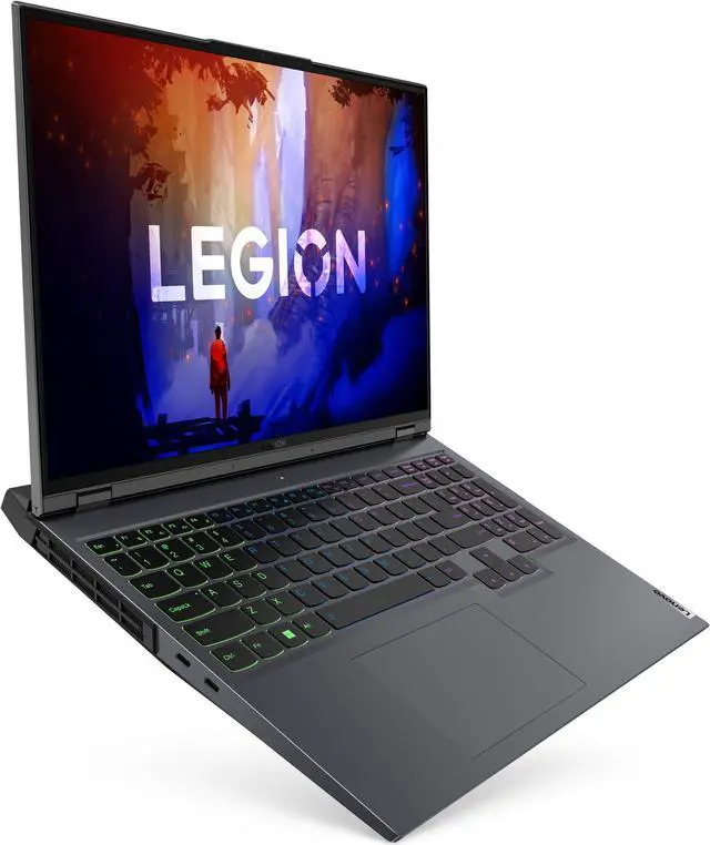 Alt view image 2 of 20 - Lenovo Legion 5 Pro 16ARH7H; - 16.0" 165 Hz IPS - AMD Ryzen 7 6000 Series 6800H (3.20GHz) - NVIDIA GeForce RTX 3070 Ti Laptop GPU - 16 GB DDR5 - 512 GB PCIe SSD - Windows 11 Home - Gaming Laptop (82RG001LUS )