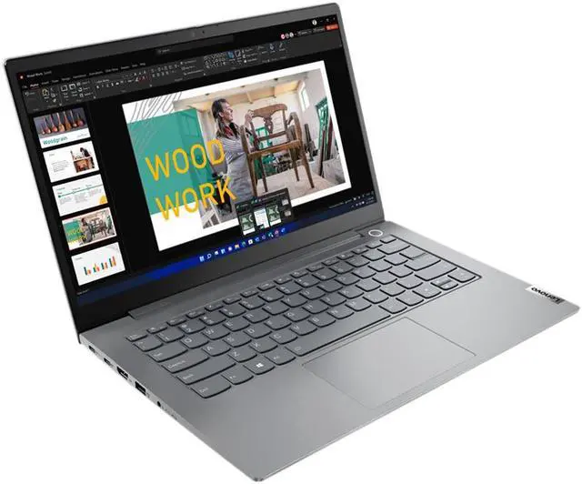 Alt view image 7 of 10 - Lenovo Notebook Laptop ThinkBook AMD Ryzen 7 5825U 16GB Memory 512 GB SSD AMD Radeon Graphics 14.0" 14 G4 ABA