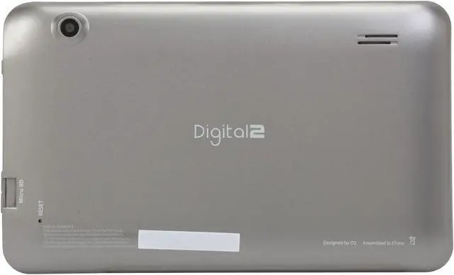 Alt view image 4 of 6 - Digital2 7” PAD Platinum D2-751G_MZ1 with Dual Core 1.5GHz, 1GB DDR3, 8GB Internal Storage, Google Android 4.1 (Jelly Bean) with Cameras