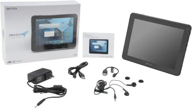 Alt view image 9 of 9 - SKYTEX ST9012 9.7" 1024 x 768 Dual Core Media Tablet Android 4.0 Android 4.0 (Ice Cream Sandwich) Black