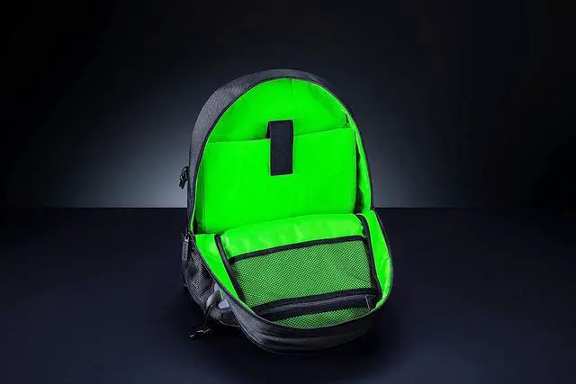 Alt view image 7 of 7 - Razer Rogue v3 16" Gaming Laptop Backpack: Travel Carry On Computer Bag - Tear and Water Resistant - Mesh Side Pocket - Fits 16 inch Notebook - Black