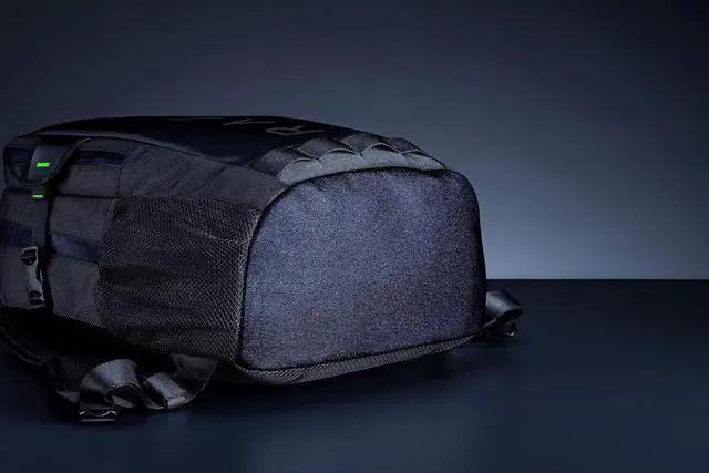 Alt view image 4 of 7 - Razer Rogue v3 16" Gaming Laptop Backpack: Travel Carry On Computer Bag - Tear and Water Resistant - Mesh Side Pocket - Fits 16 inch Notebook - Black