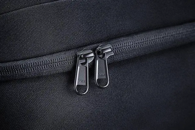 Alt view image 9 of 12 - Razer Concourse Pro 18" Backpack: Tear Resistant Bottom - Front Utility Flap for Greater Accessibility - Scratch-Proof Interior - Padded Mesh Weave Straps - Fits Up to 18 inch Laptops - Black