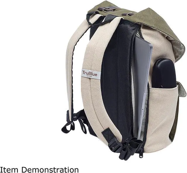 Alt view image 3 of 4 - TruBlue GD7813BRG The Pioneer Backpack 13in - Hudson