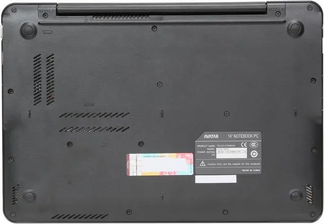 Alt view image 7 of 8 - Avatar Tellus Intel Core i3 4GB 500GB HDD+32GB SSD 14" Ultrabook Coffee Brown/Black (AVIU-143A3)