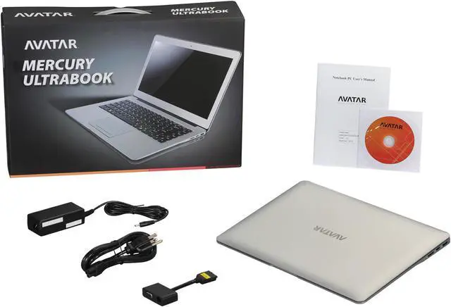 Alt view image 8 of 8 - Avatar Intel Core i5-3317U 8GB Memory 32 GB SSD 500GB HDD Intel HD Graphics 4000 14.0" Non-Touch Screen 1366 x 768 Ultrabook Windows 8 64-bit AVIU-145A2