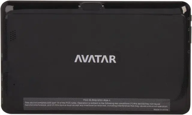 Alt view image 4 of 6 - Avatar Sirius S701-R2A-1 1GB DDR3 Memory 7.0" 1024 x 600 Tablet Android 4.1 (Jelly Bean)