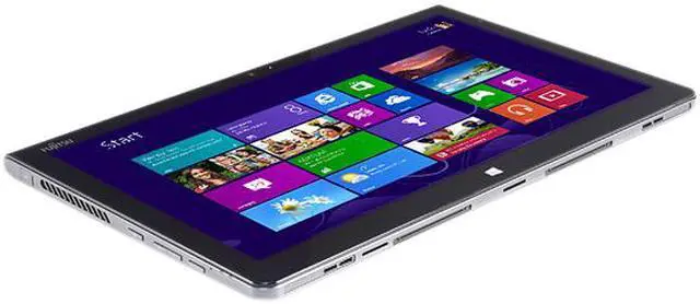 Alt view image 2 of 4 - Fujitsu STYLISTIC Q704 (XBUY-Q704-001) 4GB Memory 12.5" 1920 x 1080 Tablet PC Windows 7 Professional (MUI) 64-Bit with Windows 8.1 Pro (MUI) 64-Bit in the box Black