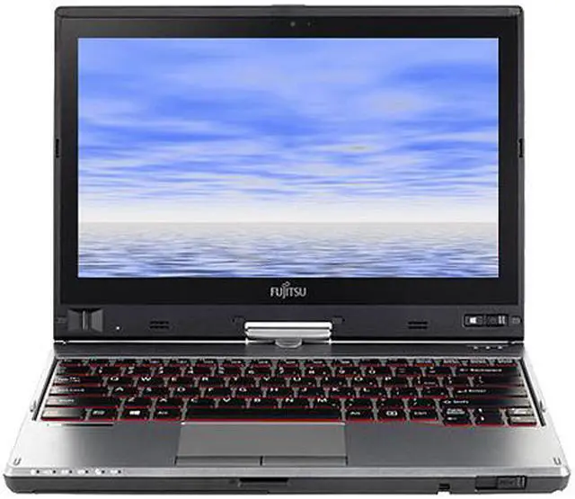 Alt view image 2 of 5 - Fujitsu LIFEBOOK T725 Tablet PC - 12.5" - Wireless LAN - 4G - Intel Core i5 i5-5200U Dual-core (2 Core) 2.20 GHz - Silver, Black