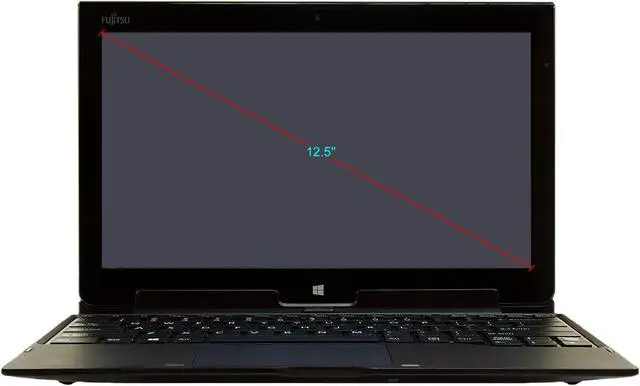 Alt view image 5 of 7 - Fujitsu 12.5" Intel Core i5-4300U 4GB Memory 128GB SSD Windows 10