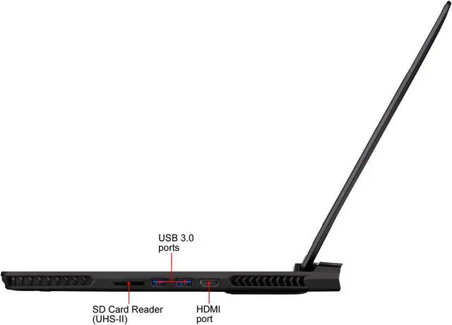 Alt view image 16 of 18 - Aorus X5 v7-KL3K3D 15.6” 3K WQHD+ G-SYNC Gaming Laptop Intel Core i7 7th Gen 7820HK (2.90 GHz) NVIDIA GeForce GTX 1070 1 TB HDD 256 GB M.2 SSD 16 GB Memory Windows 10 Home 64-Bit RGB Backlit Keyboard Thunderbolt™ 3 + Mini-DP 1.3 + HDMI 2.0