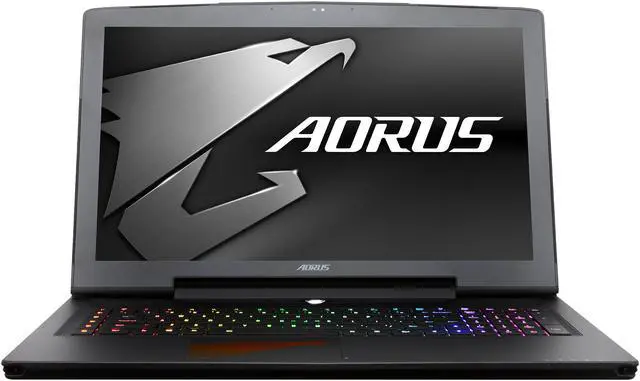 Alt view image 2 of 12 - Aorus X7 DT v7- KL4K4M 17.3” 4K UHD G-SYNC Gaming Laptop Intel Core i7 7th Gen 7820HK (2.90 GHz) NVIDIA GeForce GTX 1080 1 TB HDD 512 GB M.2 SSD 32 GB Memory Windows 10 Home 64-Bit RGB Backlit Keyboard Thunderbolt™ 3 + Mini-DP 1.3 + HDMI 2