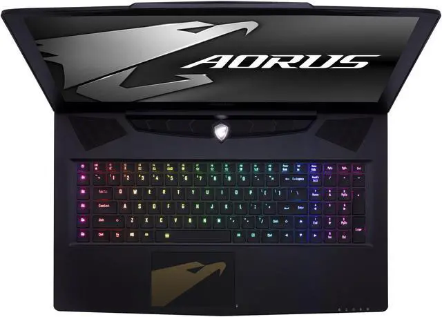 Alt view image 4 of 10 - Aorus X7 DT v8-CL4D 17.3" FHD 144 Hz IPS G-SYNC GTX 1080 8 GB VRAM i7-8850H 16 GB (8 GB x 2) Memory 512 GB NVMe PCIe SSD 1 TB HDD Windows10 64-Bit Gaming Laptop