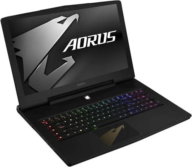 Alt view image 2 of 10 - Aorus X7 DT v8-CL4D 17.3" FHD 144 Hz IPS G-SYNC GTX 1080 8 GB VRAM i7-8850H 16 GB (8 GB x 2) Memory 512 GB NVMe PCIe SSD 1 TB HDD Windows10 64-Bit Gaming Laptop