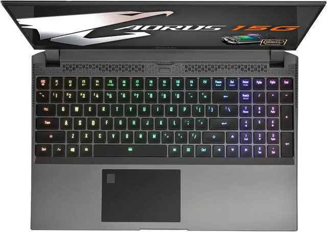 Alt view image 5 of 20 - Aorus - 15.6" GeForce RTX 2060 - Intel Core i7-10875H  - 16GB Memory - 512 GB SSD - Windows 10 Home 64-bit - Gaming Laptop - 240 Hz (15G KB-8US2130MH )