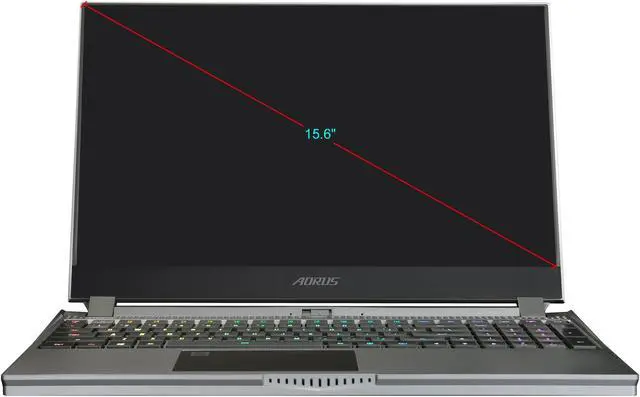 Alt view image 2 of 20 - Aorus - 15.6" GeForce RTX 2060 - Intel Core i7-10875H  - 16GB Memory - 512 GB SSD - Windows 10 Home 64-bit - Gaming Laptop - 240 Hz (15G KB-8US2130MH )