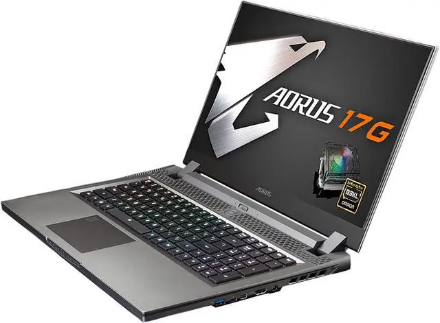 Alt view image 3 of 20 - Aorus 17G KB-8US2130MH - 17.3" Gaming Laptop, Intel Core i7-10875H, GeForce RTX 2060, 16 GB DDR4, 512 GB SSD, Windows 10 Home