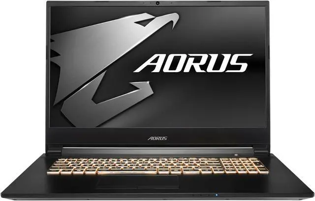 Alt view image 2 of 19 - Gigabyte Aorus 7 - 17.3" 144 Hz - Intel Core i7-10750H - GeForce RTX 2060 - 16 GB Memory - 512 GB SSD - Windows 10 Home - Gaming Laptop (Aorus 7 KB-7US1130SH)