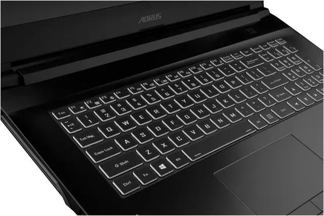 Alt view image 11 of 19 - Gigabyte Aorus 7 - 17.3" 144 Hz - Intel Core i7-10750H - GeForce RTX 2060 - 16 GB Memory - 512 GB SSD - Windows 10 Home - Gaming Laptop (Aorus 7 KB-7US1130SH)