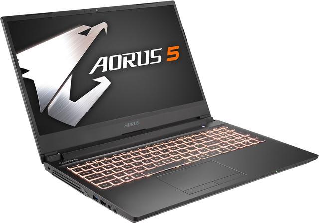 Alt view image 5 of 16 - Gigabyte Aorus 5 - 15.6" 144 Hz - Intel Core i7-10750H - GeForce RTX 2060 - 16 GB DDR4 - 512 GB SSD - Windows 10 Home - Gaming Laptop (Aorus 5 KB-7US1130SH) - Only @ Newegg