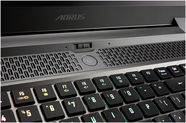 Alt view image 10 of 20 - Aorus - 17.3" GeForce RTX 2080 SUPER Max-Q - Intel Core i7-10875H - 16GB Memory - 1 TB PCIe SSD - Windows 10 Home 64-bit - Gaming Laptop - 300 Hz (17G YB-8US6150MH )