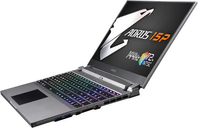 Alt view image 5 of 20 - Gigabyte Aorus 15P - 15.6" 144 Hz - Intel Core i7-10750H - GeForce RTX 2070 Max-Q - 16 GB DDR4 - 512 GB SSD - Windows 10 Home - Gaming Laptop (Aorus 15P WB-7US1130SH)