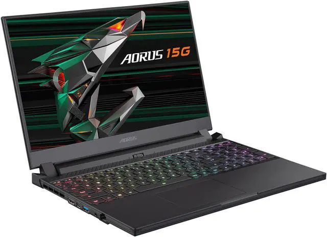 Alt view image 5 of 18 - GIGABYTE AORUS 15G YC - 15.6" FHD IPS Anti-Glare 240Hz - Intel Core i7-10870H - NVIDIA GeForce RTX 3080 Laptop GPU 8GB GDDR6, 32GB RAM, 1TB SSD, Win10 Home - Gaming Laptop (AORUS 15G YC-8US2450SH)