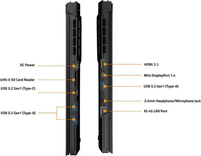 Alt view image 10 of 13 - GIGABYTE AORUS 15G XC - 15.6" FHD IPS Anti-Glare 240Hz - Intel Core i7-10870H - NVIDIA GeForce RTX 3070 Laptop GPU 8GB GDDR6 - 32GB Memory - 512GB SSD - Win10 Home - Gaming Laptop (AORUS 15G XC-8US2430SH)