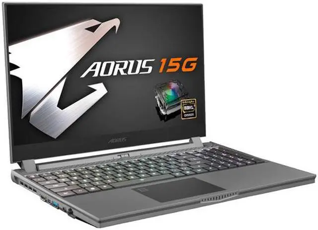 Alt view image 2 of 3 - Aorus - 15.6" GeForce RTX 2060 - Intel Core i7-10875H  - 16GB Memory - 512 GB PCIe SSD - Windows 10 Home 64-bit - Gaming Laptop - 240 Hz (15G KB-8US2130MH )