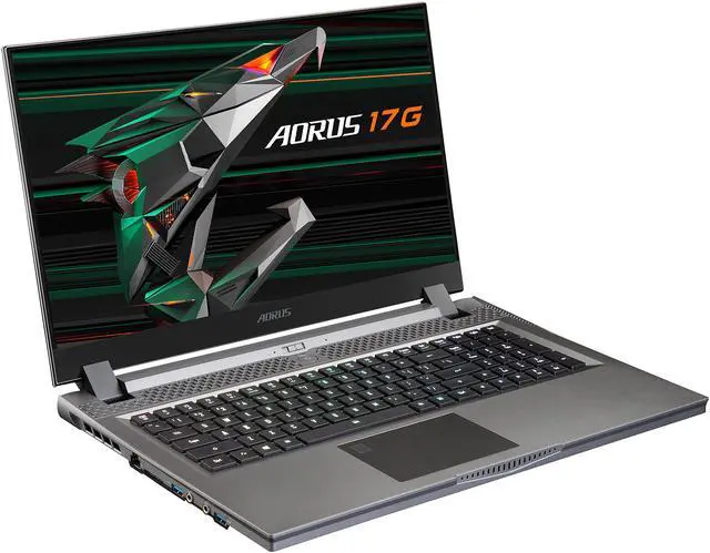 Alt view image 5 of 20 - GIGABYTE AORUS 17G - 17.3" 300 Hz - Intel Core i7-10870H - NVIDIA GeForce RTX 3080 Laptop GPU 8 GB GDDR6 - 32 GB Memory - 1 TB PCIe SSD - Windows 10 Home - Gaming Laptop (AORUS 17G YC-8US6450RH)