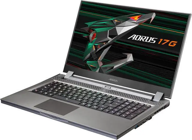 Alt view image 3 of 20 - GIGABYTE AORUS 17G - 17.3" 300 Hz - Intel Core i7-10870H - NVIDIA GeForce RTX 3080 Laptop GPU 8 GB GDDR6 - 32 GB Memory - 1 TB PCIe SSD - Windows 10 Home - Gaming Laptop (AORUS 17G YC-8US6450RH)