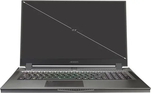 Alt view image 2 of 20 - GIGABYTE AORUS 17G - 17.3" 300 Hz - Intel Core i7-10870H - NVIDIA GeForce RTX 3080 Laptop GPU 8 GB GDDR6 - 32 GB Memory - 1 TB PCIe SSD - Windows 10 Home - Gaming Laptop (AORUS 17G YC-8US6450RH)