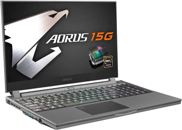 AORUS 15G i7-10875H · RTX 2070 SUPER Max-Q · Full HD