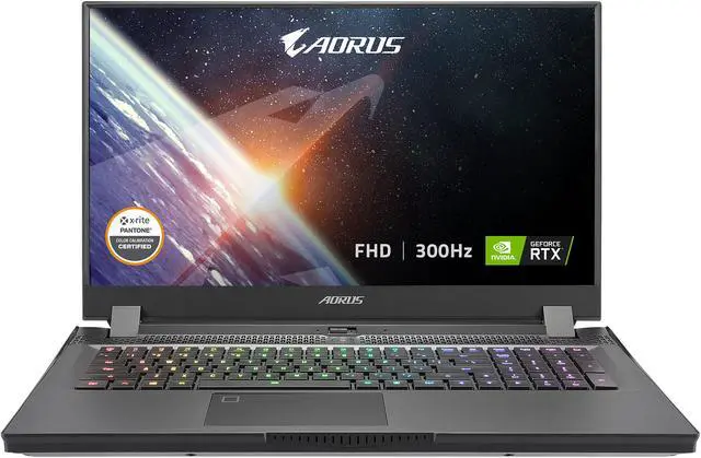 Main image of GIGABYTE AORUS 17G XD - 17.3" FHD IPS Anti-Glare 300Hz, Intel Core i7 11th Gen 11800H, NVIDIA GeForce RTX 3070, 8GB GDDR6, 16GB Memory, 512GB SSD, Win10 Home, Gaming Laptop (AORUS 17G XD-73US325SH)