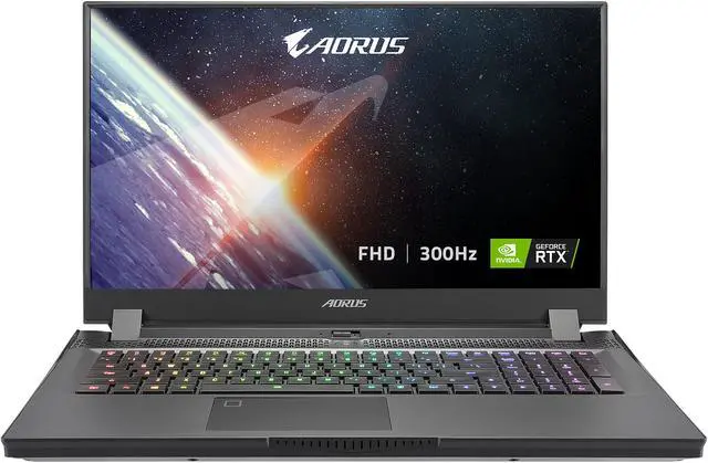 Main image of GIGABYTE AORUS 17G YD - 17.3" FHD IPS Anti-Glare 300Hz, Intel Core i7, NVIDIA GeForce RTX 3080 Laptop GPU 8GB GDDR6, 32GB Memory, 512GB SSD, Win10 Home, Gaming Laptop (AORUS 17G YD-73US345SH)