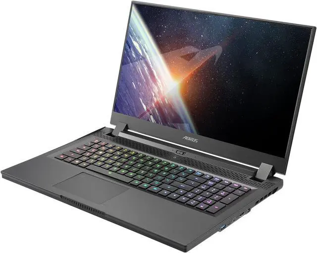 Alt view image 3 of 13 - GIGABYTE AORUS 17G YD - 17.3" FHD IPS Anti-Glare 300Hz, Intel Core i7, NVIDIA GeForce RTX 3080 Laptop GPU 8GB GDDR6, 32GB Memory, 512GB SSD, Win10 Home, Gaming Laptop (AORUS 17G YD-73US345SH)