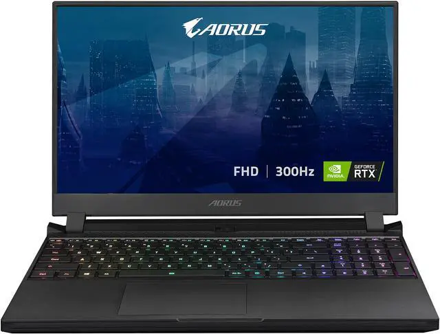 Main image of GIGABYTE AORUS 15P YD - 15.6" FHD 300Hz, Intel Core i7, NVIDIA GeForce RTX 3080 Laptop GPU 8GB GDDR6, 32GB Memory, 1TB SSD, Win10 Home, Gaming Laptop (AORUS 15P YD-73US344SH)