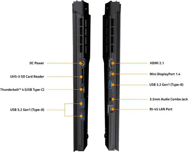 Alt view image 8 of 12 - Aorus - 15.6" GeForce RTX 3070 Laptop GPU - Intel Core i7-11800H  - 16GB Memory - 1 TB Gen4 SSD - Windows 11 Home 64-bit - Gaming Laptop - 240 Hz IPS (15P XD-73US224SO )