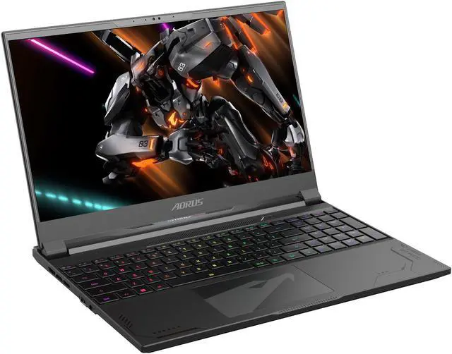 Alt view image 2 of 11 - Aorus - 15.6" QHD 240 Hz - Intel Core i9-13900HX - GeForce RTX 4070 Laptop GPU - 16GB Memory DDR5 5600 - 1 TB Gen4 SSD - Windows 11 Pro 64-bit ()