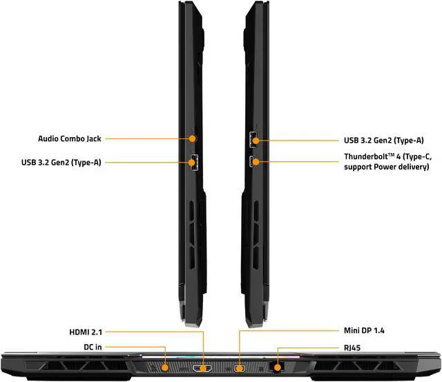 Alt view image 7 of 11 - Aorus - 15.6" QHD 240 Hz - Intel Core i9-13900HX - GeForce RTX 4070 Laptop GPU - 16GB Memory DDR5 5600 - 1 TB Gen4 SSD - Windows 11 Pro 64-bit ()