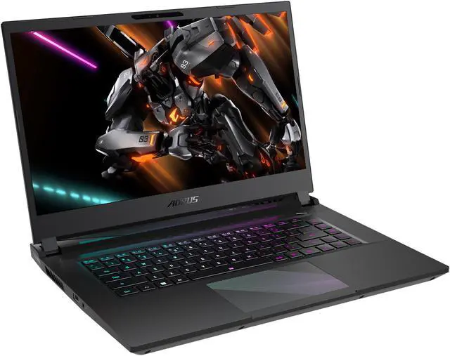 Alt view image 2 of 12 - Aorus - 15.6" GeForce RTX 4050 Laptop GPU - Intel Core i5-12500H  - 8GB Memory - 512 GB PCIe SSD - Windows 11 Home 64-bit - Gaming Laptop - 360 Hz (15 9MF-E2US583SH )